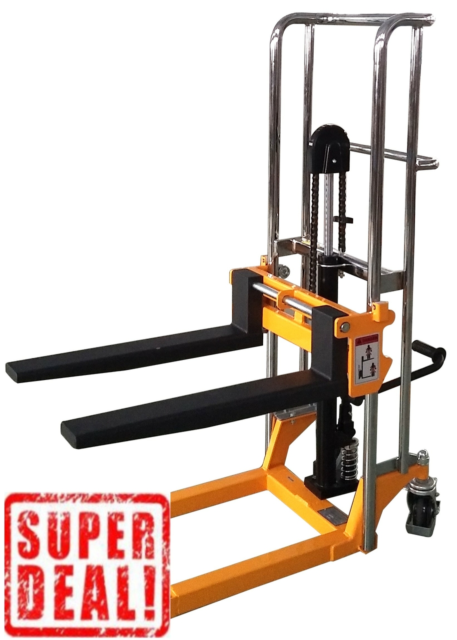 Stapelaar manueel - 400kg