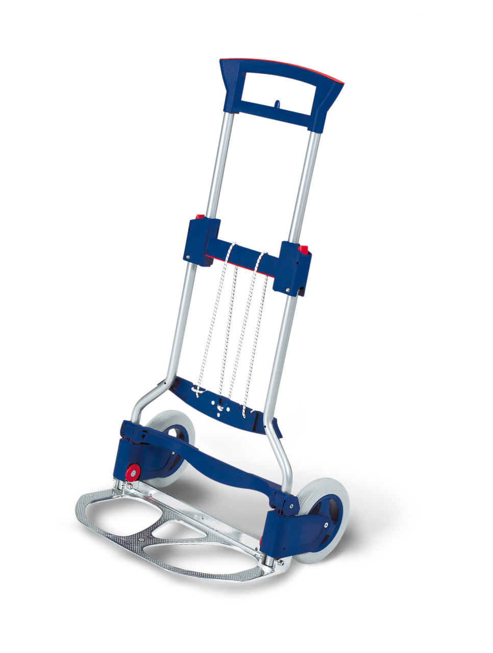 Inklapbare steekwagen 125kg - elastische rubberband wielen