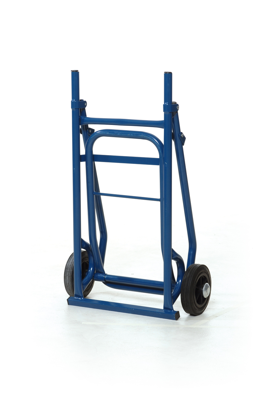 Inklapbare steekwagen 100kg - kunststof wielen