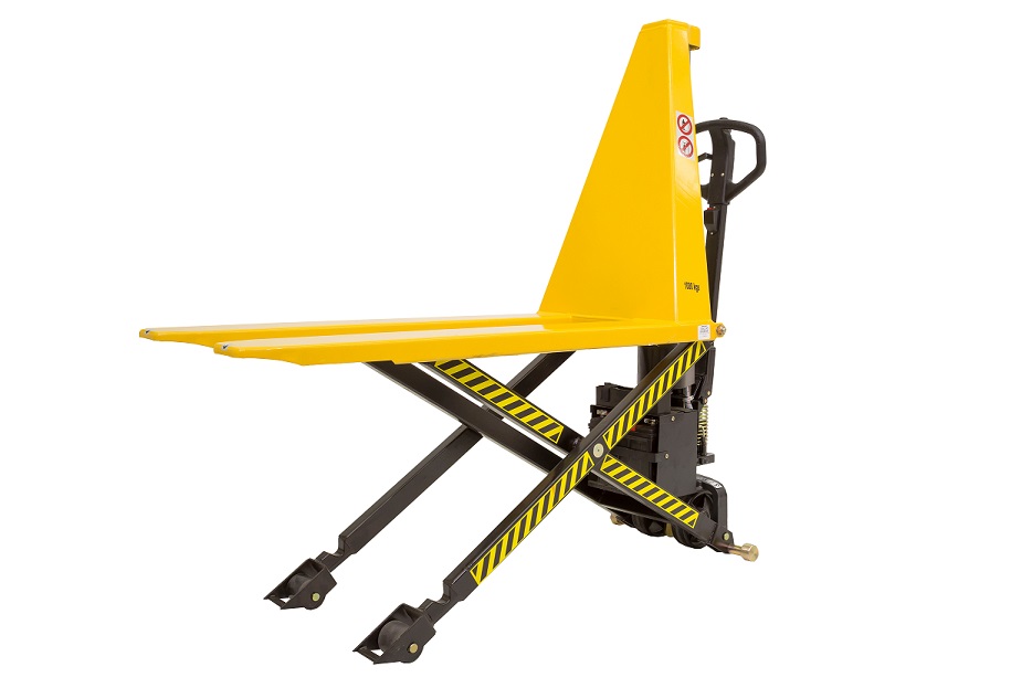Hoogheffende schaarhefwagen semi elektrisch - 1000kg